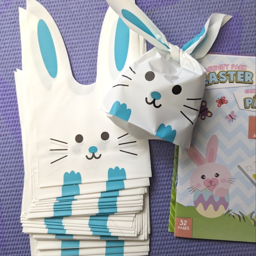 20 brand new bunny plastic gift bags🐇🐰